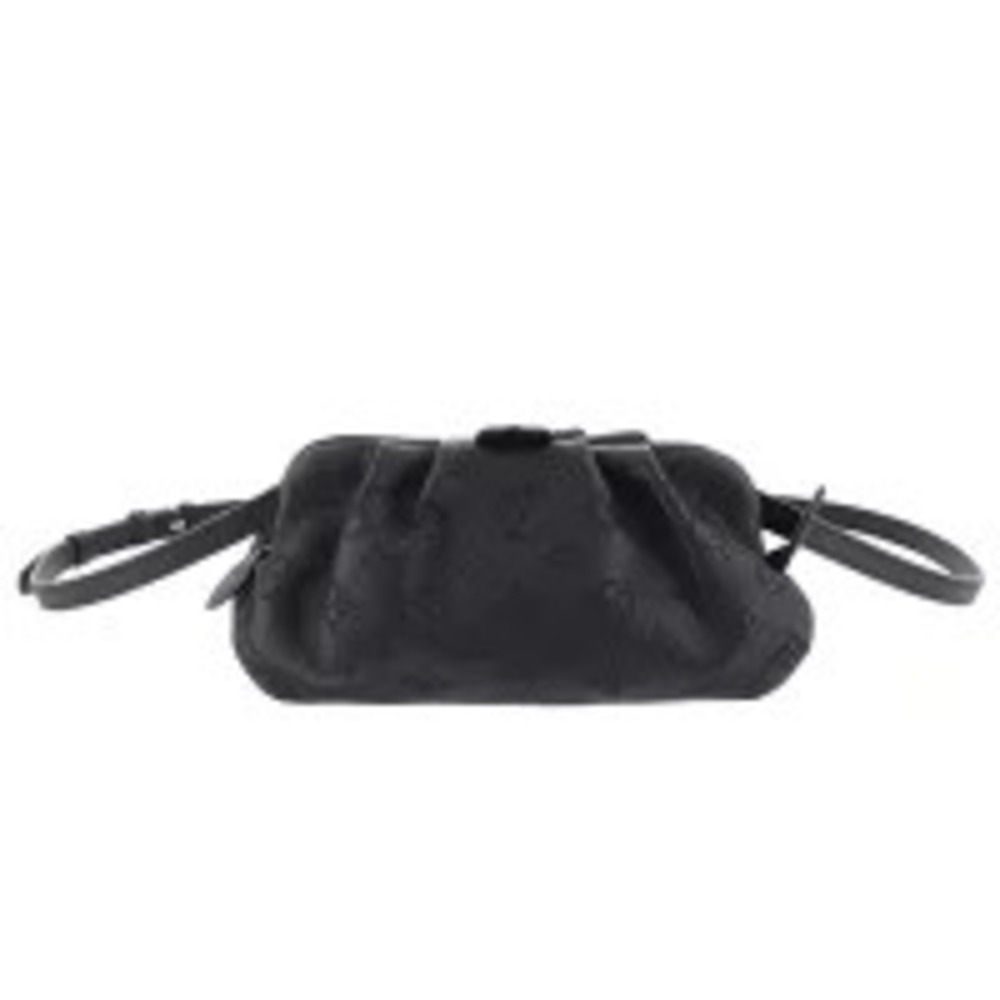 Louis Vuitton Mahina Scala Shoulder Bag Black